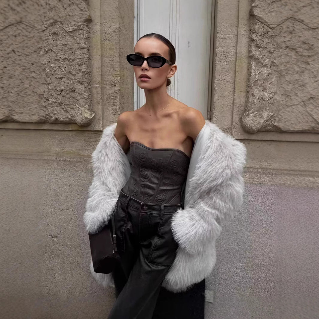 Artificial Fur Warm Coat