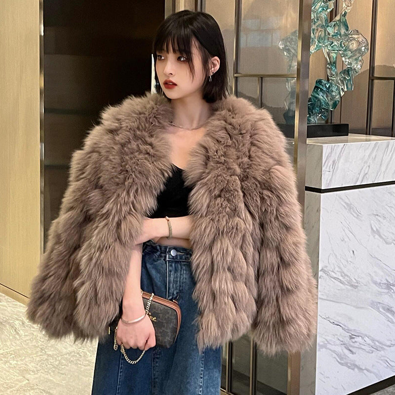 Winter Faux Fur Fur Coat For Women
