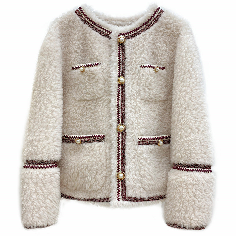 Lamb Wool Coat Women's New Fur Jacket