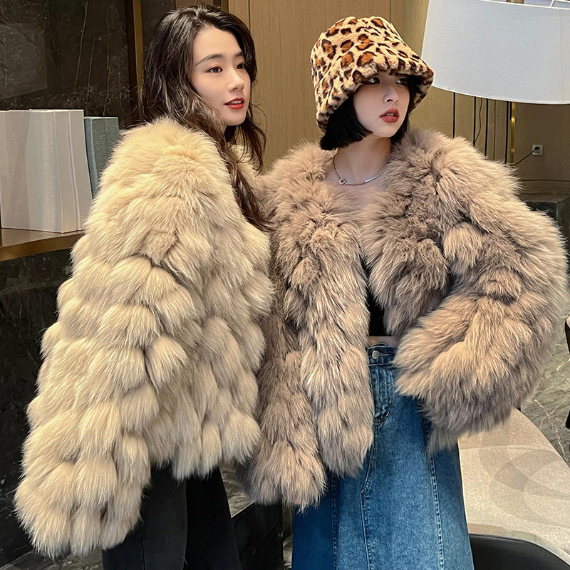 Winter Faux Fur Fur Coat For Women