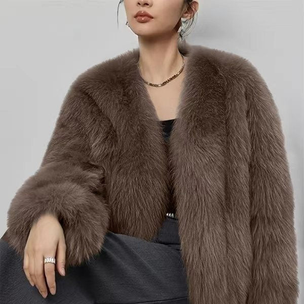 Artificial Fur Coat Short Fashion Women's Wear