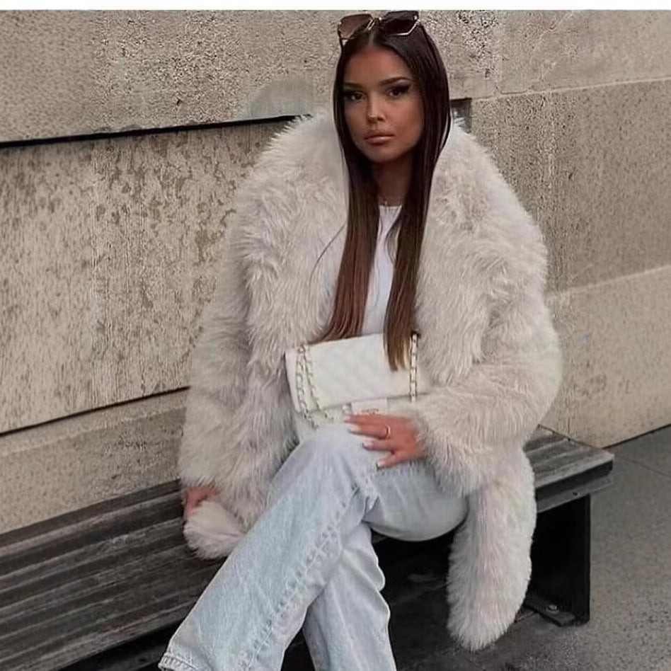 Artificial Fur Warm Coat