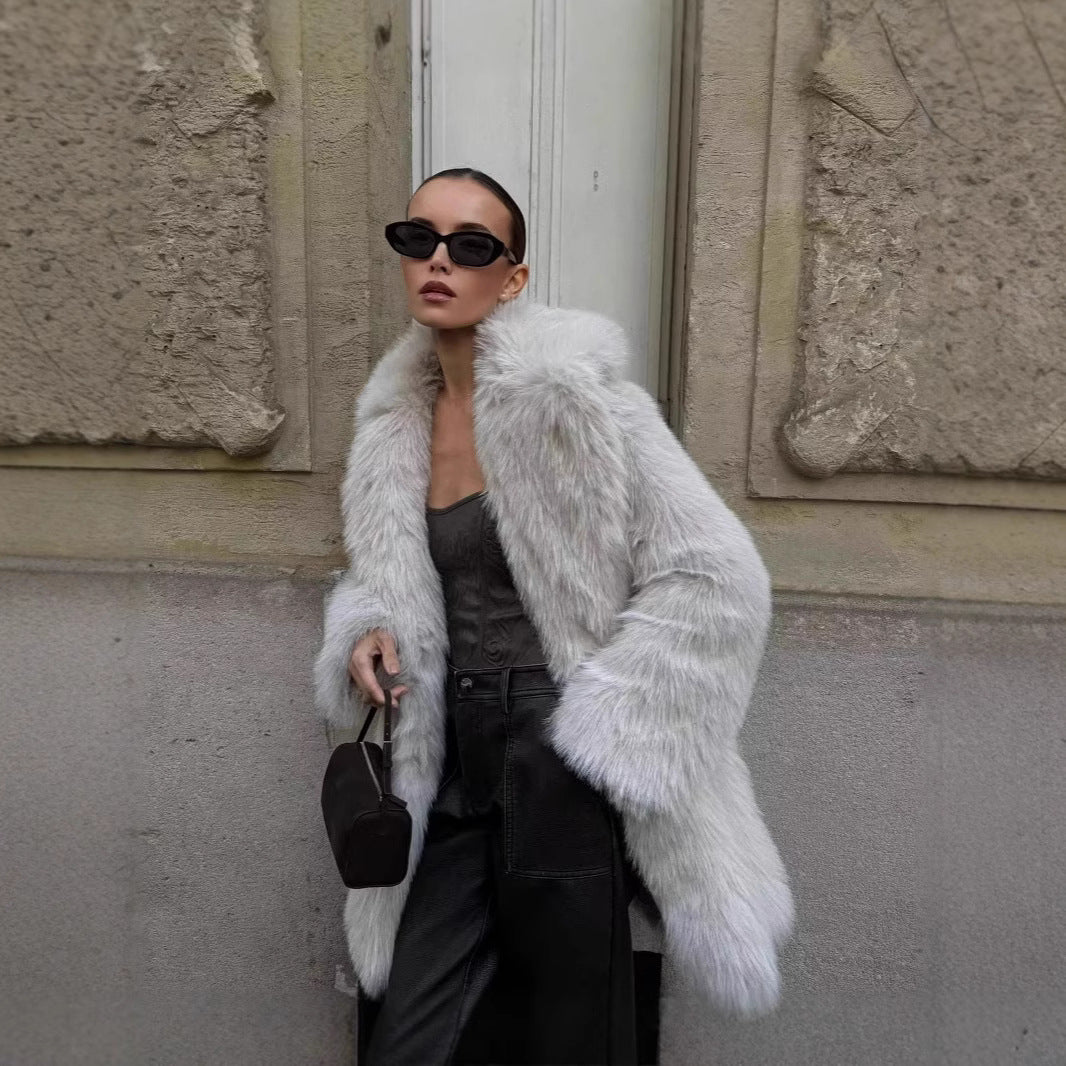 Artificial Fur Warm Coat